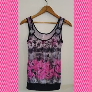 VintageY2K Rue 21 Tie Dye Shirt/ Tunic- Indie Emo Scene Rocker Chick Mallgoth